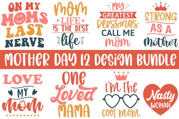 Awesome Mother’s Day SVG Design Bundle: Graphics for Crafts