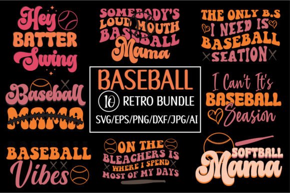 Baseball Svg Bundle, Baseball Tshirt Bun