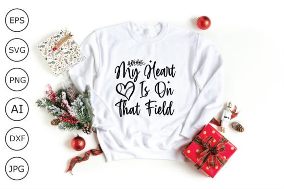 My Heart is on That Field SVG Cut File: Graphics and Crafts Review