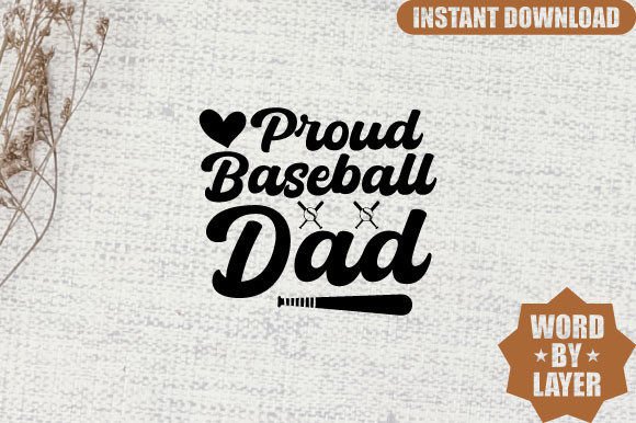 Proud Baseball Dad Svg Design Graphics and Crafts Review