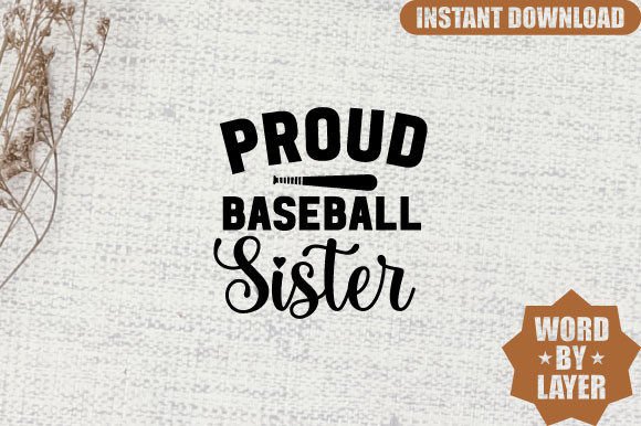 Proud Baseball Sister Svg Design Review